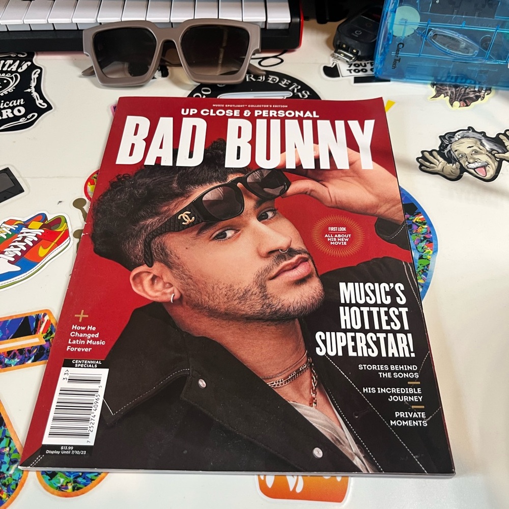 Bad Bunny Magazine Issue 33 Music's Hottest Superstar!